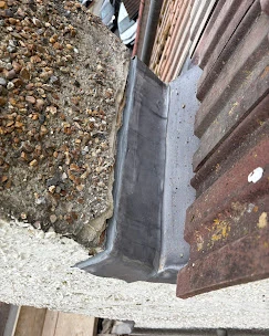 Lead joining on roof
