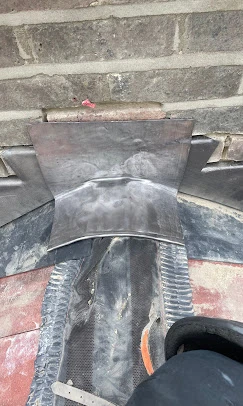 Lead joinng on roof